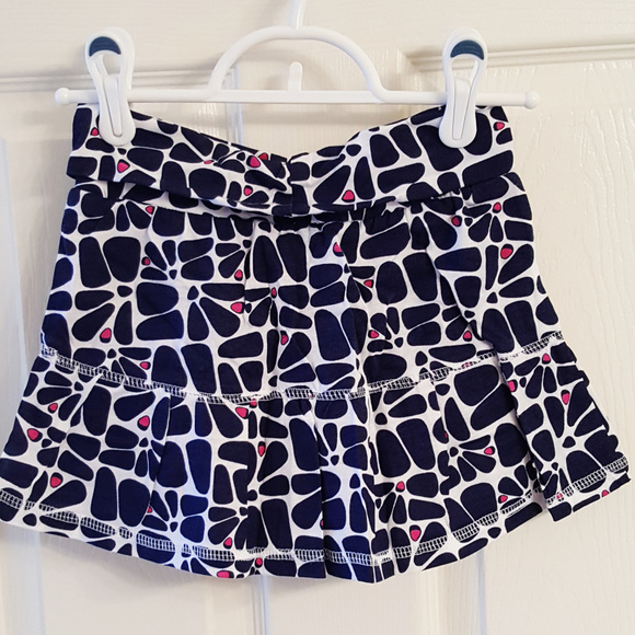 MARIMEKKO Girls Bon Bon Skort NWT S NAVY - Picture 1 of 3
